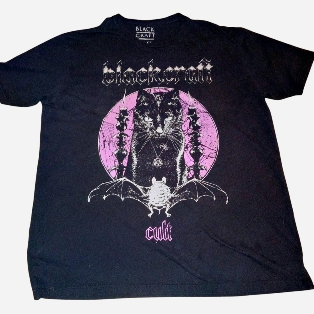 BlackCraft Cult Black Graphic Tee